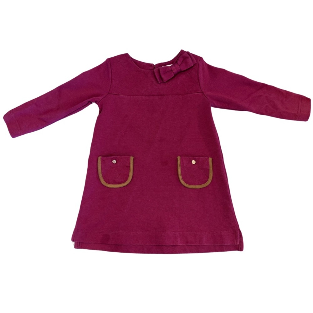 Hope & Henry Quilted Ponte Riding Dress 2T